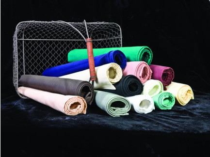90" x 90" Cottonblend Beauti-Damask® Satin Band Tablecloths, Standard Colors II